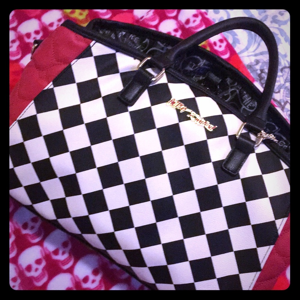 Betsy Johnson • HARLEY QUINN INSPIRED BAG•